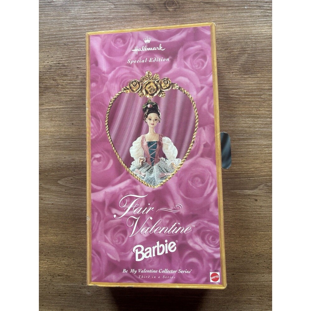 1997 Hallmark Fair Valentine Barbie Special Edition Be My Valentine Doll
